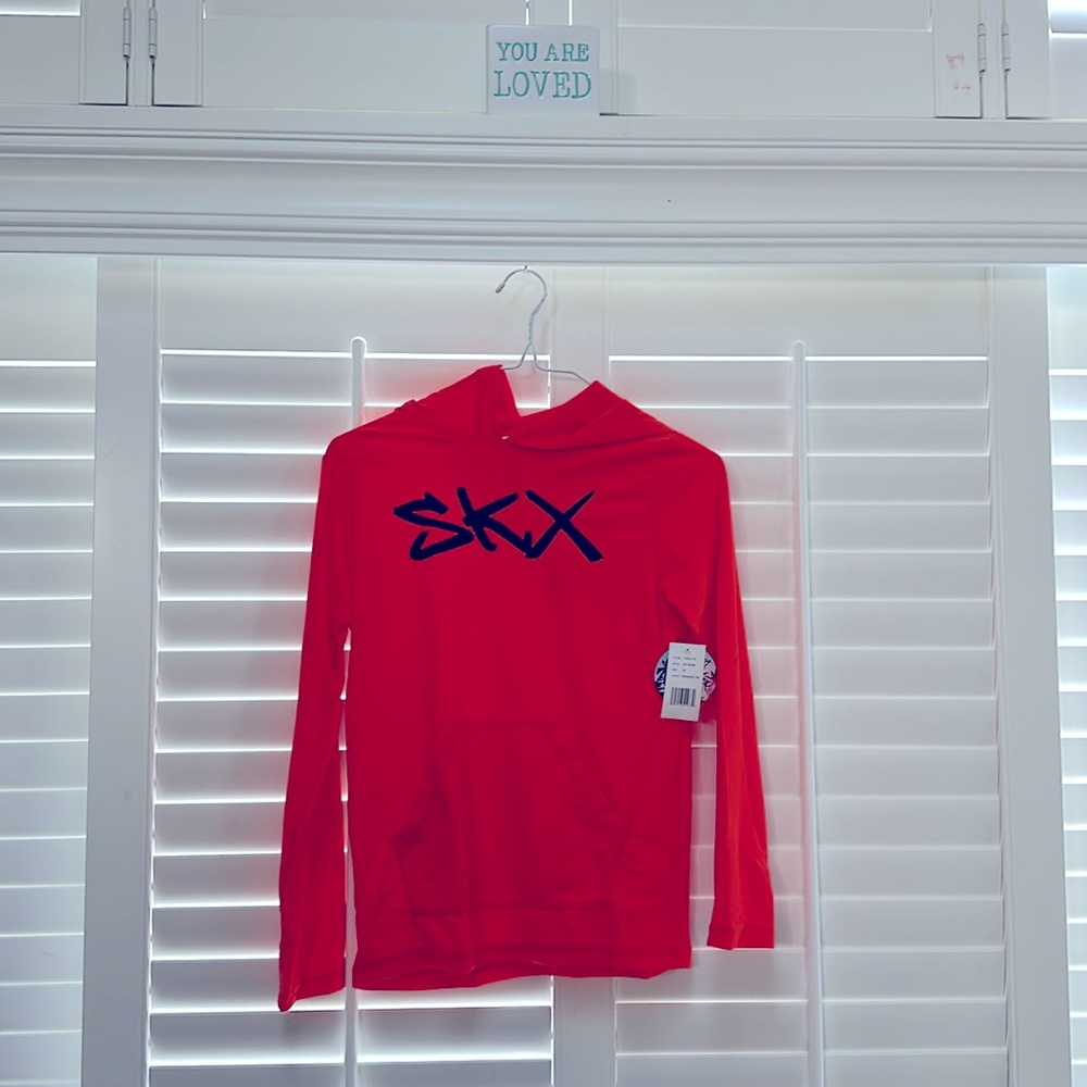 NWT Skechers Surf, 🏄 hooded boys sun shirt, UPF 50+.